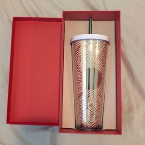 Gold Starbucks Cup